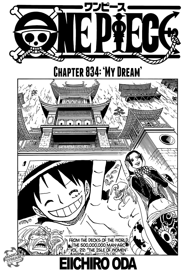 One Piece Chapter 834 1